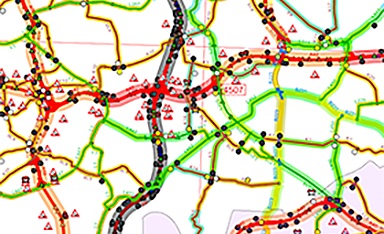 Straßen&shy;informationsbank NRW